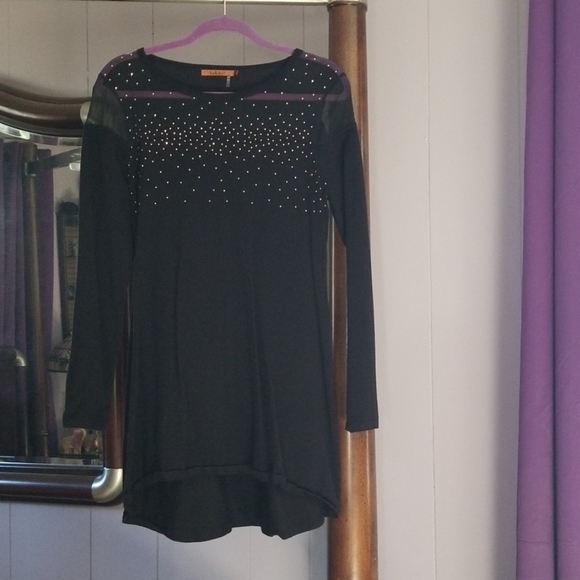 Sparkly Black Tunic - Picture 1 of 4